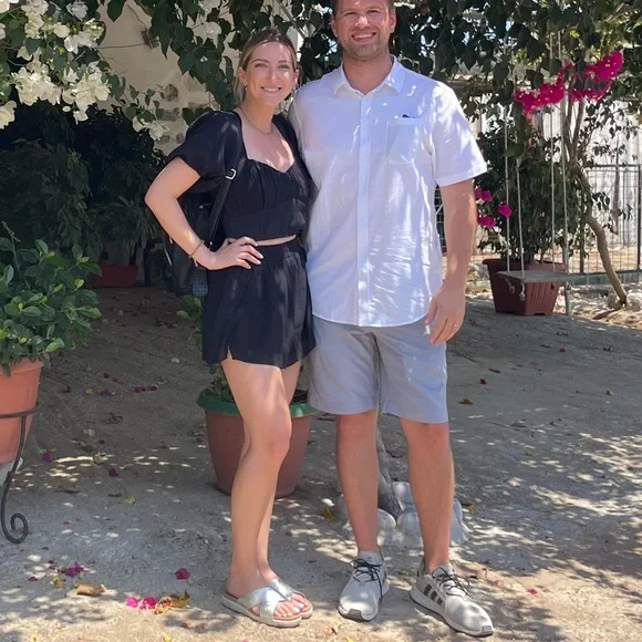 Black Abercrombie two-piece crinkle set - Size S top and M bottom - Picture 3 of 4